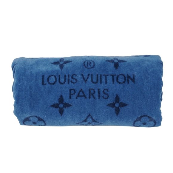 Louis Vuitton Bath Louis Vuitton Beach Bath Towel Blue Drap De Bain